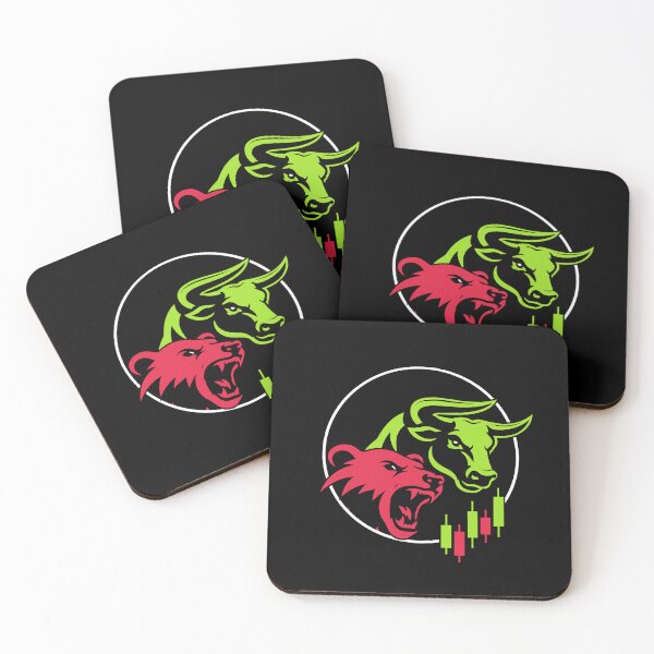 Item preview, Green Bull Red Bear Trading designed and sold by venomousvector.