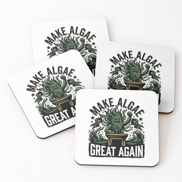 Item preview, Make Algae Great Again Funny Retro Nature Science Meme Humor designed and sold by get55shirt.