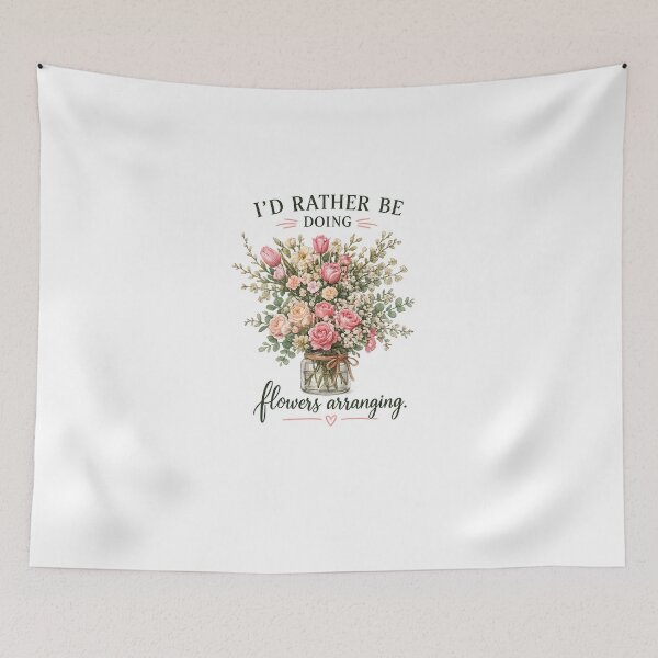 Item preview, I'd rather be doing flowering arranging designed and sold by Darksun427.