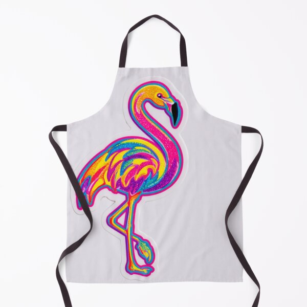 Item preview, Vibrant Flamingo Sticker – Colourful Tropical Design designed and sold by The Digital Compass.