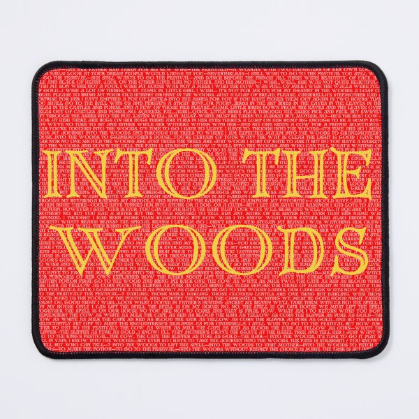 Item preview, Into the woods Lyrics designed and sold by broadwaygirl142.