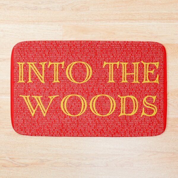 Item preview, Into the woods Lyrics designed and sold by broadwaygirl142.