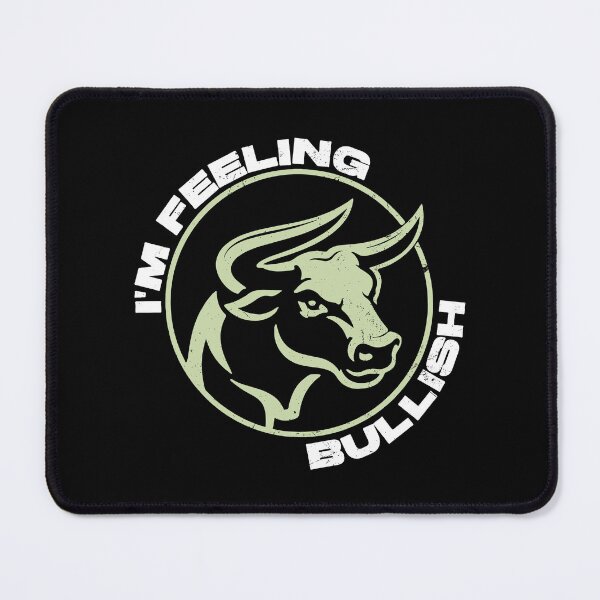 Item preview, I'm Feeling Bullish Trading Design designed and sold by venomousvector.