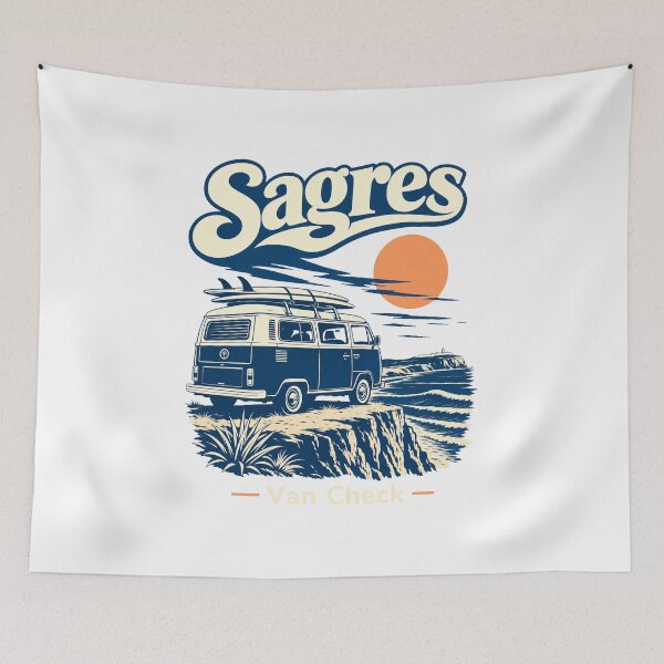 Item preview, Sagres surf trip coastal vibes designed and sold by pirminio.
