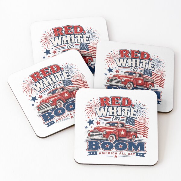 Item preview, Red White and Boom designed and sold by TrendGage.