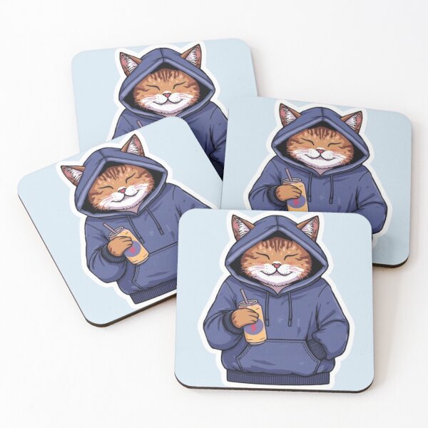 Item preview, No Sleep Just Gaming Cat Sticker designed and sold by Stylestickers55.