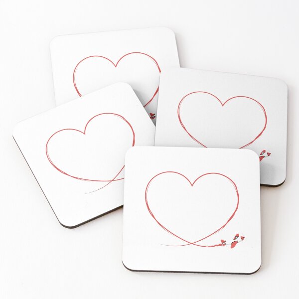 Item preview, Minimalist Airplane Heart Line Art designed and sold by Ar0undTheW0rld.