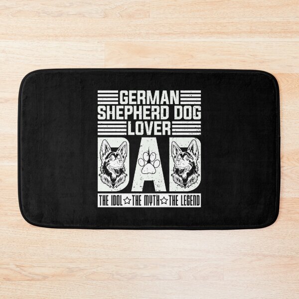 Item preview, German Shepherd Dog Lover Dad The Idol Working GSD designed and sold by tshirtconcepts.