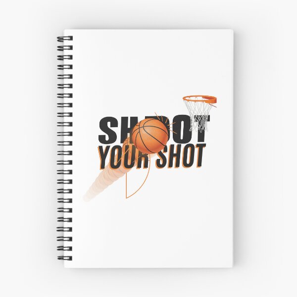 Item preview, Shoot Your Shot Basketball Motivational Design designed and sold by WikaKowalczyk.