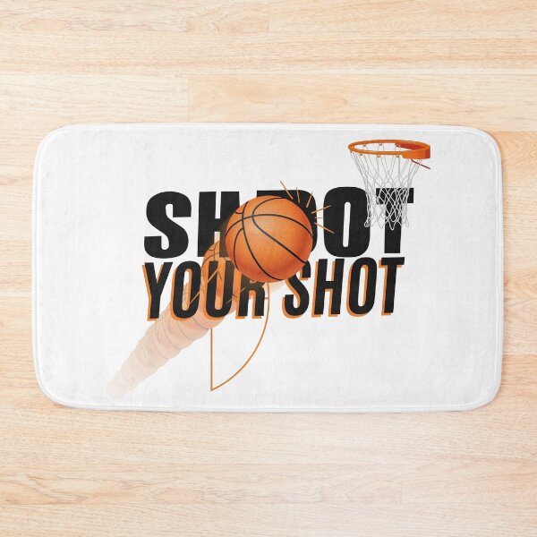 Item preview, Shoot Your Shot Basketball Motivational Design designed and sold by WikaKowalczyk.