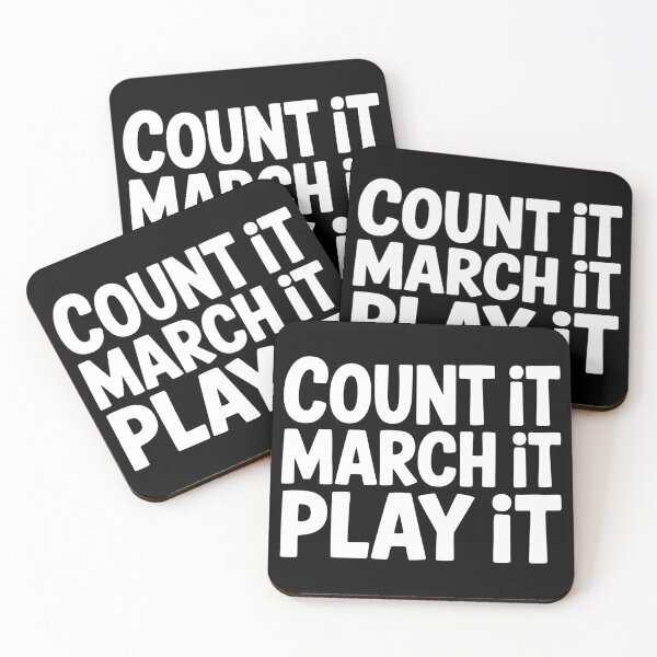 Item preview, Count It March It Play It designed and sold by theartfulaspie.
