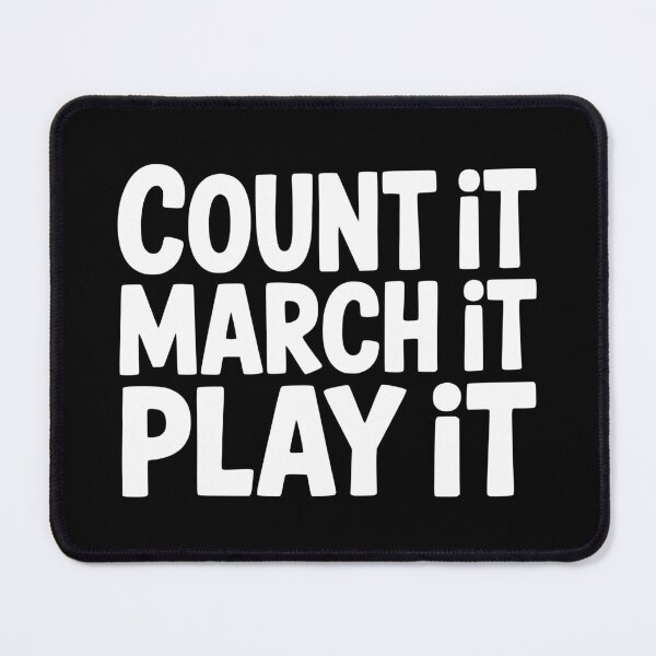 Item preview, Count It March It Play It designed and sold by theartfulaspie.