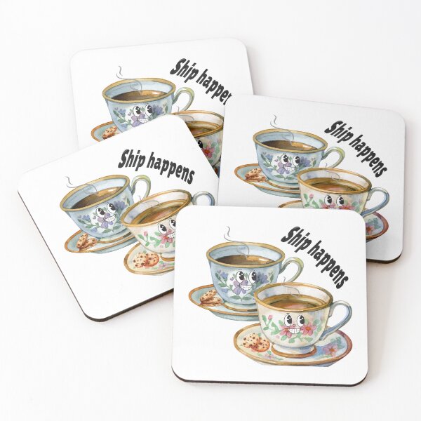 Item preview, Best Redbubble Title  Tea Time Besties Sticker – Floral Teacup Illustration, Tea & Cookies Design, Cozy Tea Lover Gift designed and sold by Pandey14.