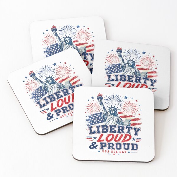 Item preview, Liberty Loud and Proud designed and sold by TrendGage.