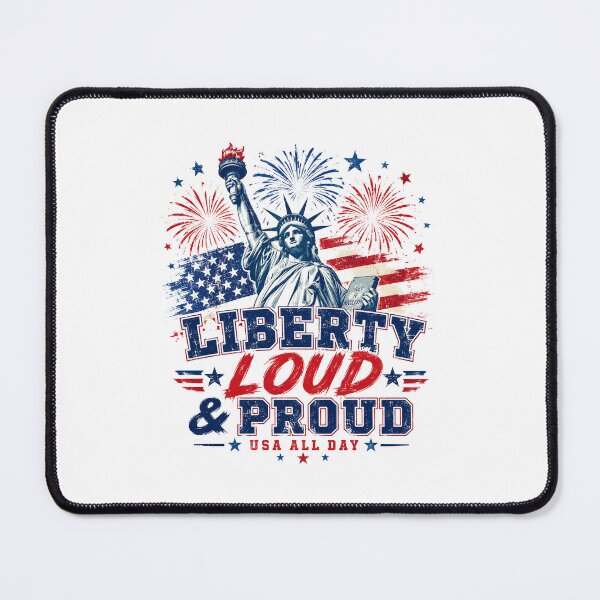 Item preview, Liberty Loud and Proud designed and sold by TrendGage.