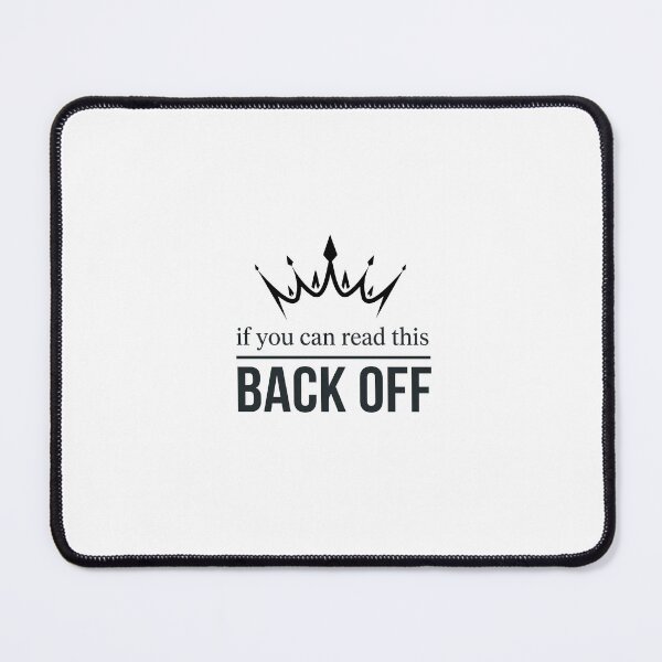 Item preview, If You Can Read This Back Off designed and sold by Roselline.