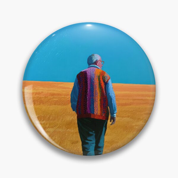 Item preview, Goodbye David Hockney - Bold Colorful Figurative Painting Print designed and sold by Drissakembili.