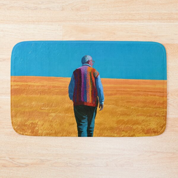 Item preview, Goodbye David Hockney - Bold Colorful Figurative Painting Print designed and sold by Drissakembili.