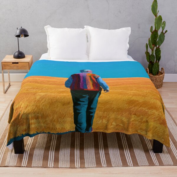 Item preview, Goodbye David Hockney - Bold Colorful Figurative Painting Print designed and sold by Drissakembili.