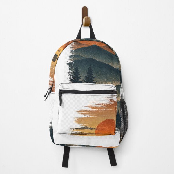 Item preview, Layers | Retro Mountain Landscape designed and sold by Rewind Society.