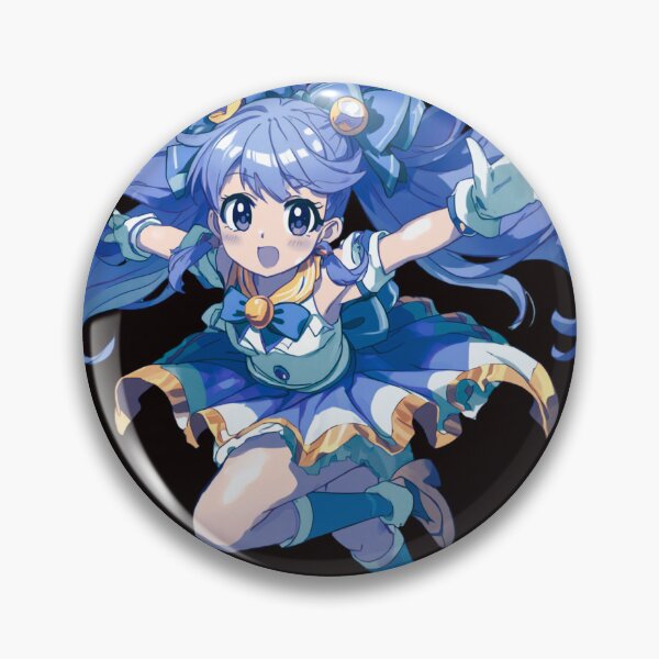 Item preview, Blue Magical Girl Anime Character | Cute Kawaii Fantasy Heroine Art designed and sold by Vvmd.