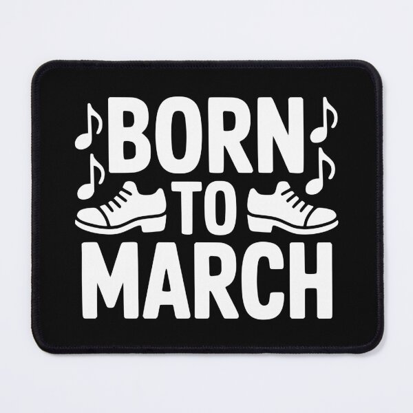 Item preview, Born To March designed and sold by theartfulaspie.