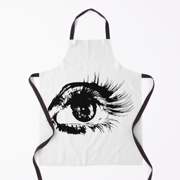 Item preview, Elegant Eye Illustration with Long Eyelashes designed and sold by New Releases Hub.