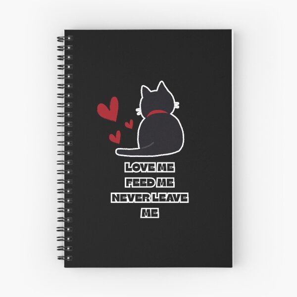 Item preview, Love Me Feed Me Never Leave Me Cute Black Cat Valentine Pet Lover Gift designed and sold by Art IN Pack.