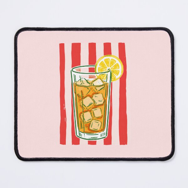 Aperçu de l'œuvre Boisson au thé glacé rétro et au citron créée et vendue par olosra.