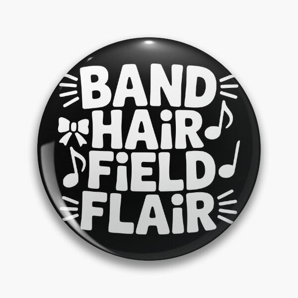 Item preview, Band Hair Field Flair designed and sold by theartfulaspie.