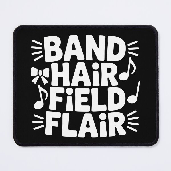 Item preview, Band Hair Field Flair designed and sold by theartfulaspie.