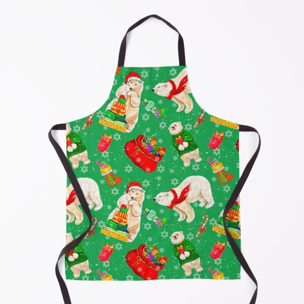 Item preview, Cute Christmas Polar Bears Red And Green Pattern designed and sold by DEC02.