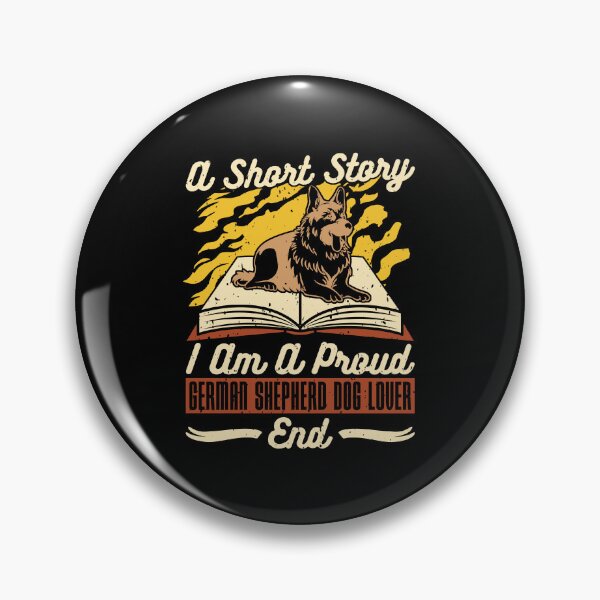 Item preview, German Shepherd Dog A Short Story I Am Police Dog designed and sold by tshirtconcepts.