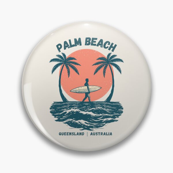 Item preview, Palm Beach Australia Vintage Surfer designed and sold by TamGustam.