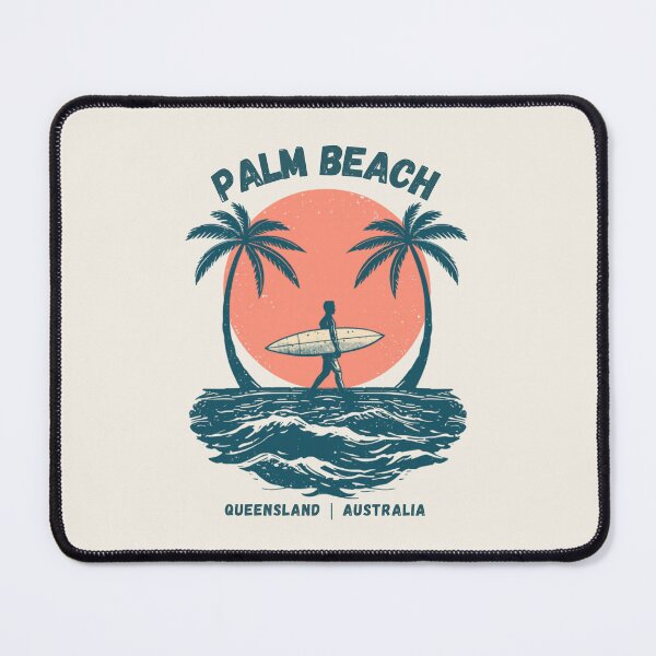 Item preview, Palm Beach Australia Vintage Surfer designed and sold by TamGustam.