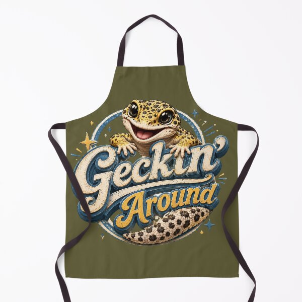 Item preview, Geckin' Around Leopard Gecko designed and sold by Weirdwildco69.