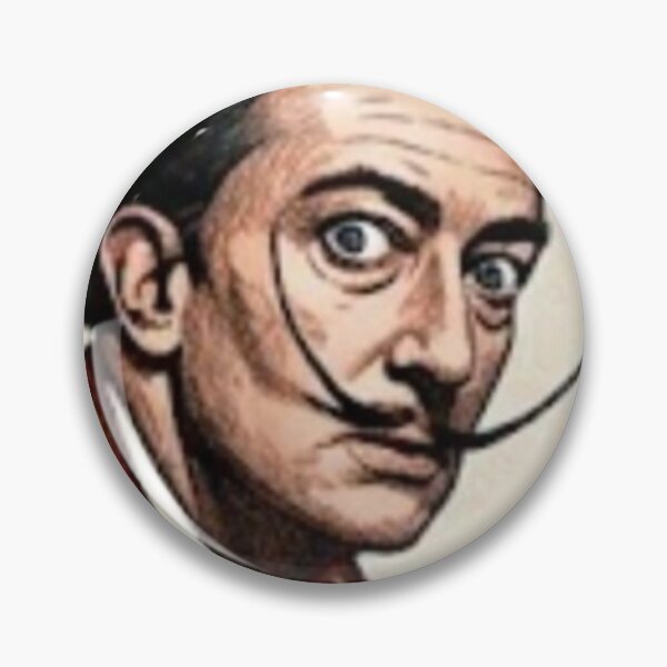 Item preview, Salvador Dalí Surrealist Portrait Pop Art Genius Salvador Dalí Illustration Surrealism designed and sold by ByTabata.