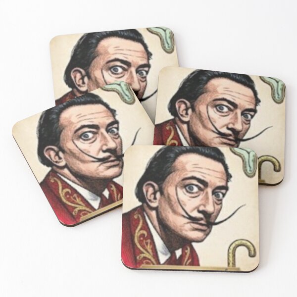 Item preview, Salvador Dalí Surrealist Portrait Pop Art Genius Salvador Dalí Illustration Surrealism designed and sold by ByTabata.