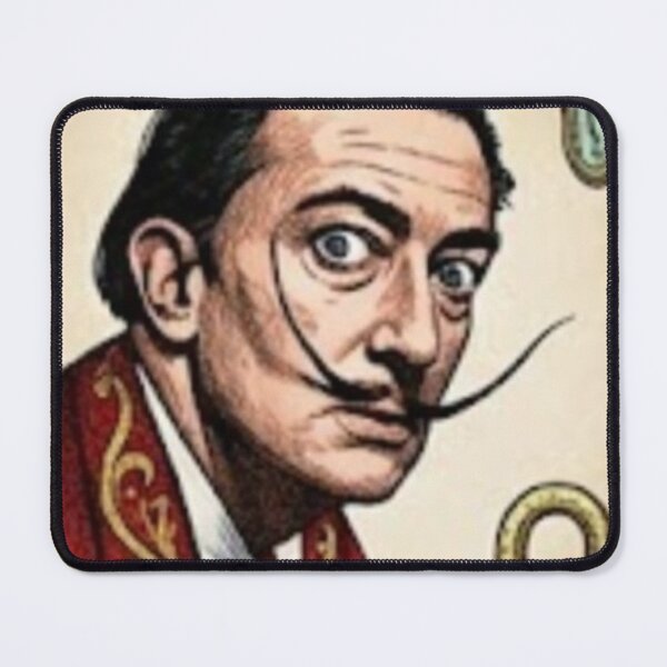Item preview, Salvador Dalí Surrealist Portrait Pop Art Genius Salvador Dalí Illustration Surrealism designed and sold by ByTabata.