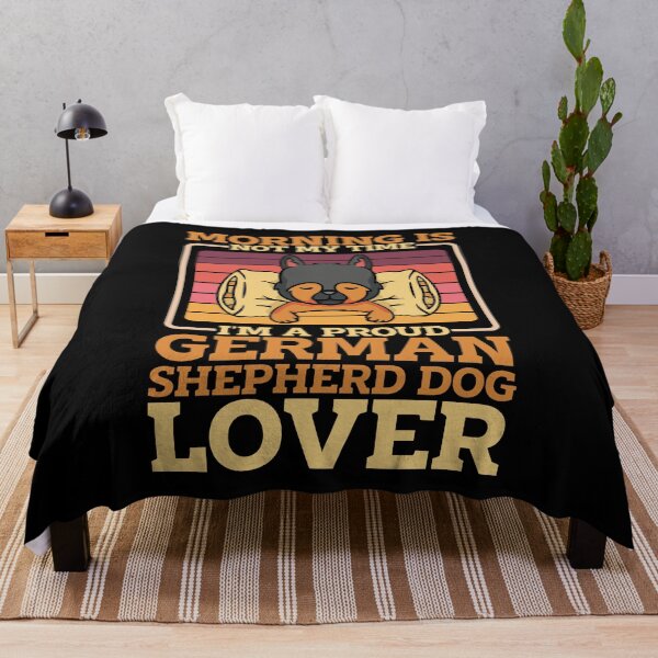Item preview, German Shepherd Dog Morning Is Not My Time Canine designed and sold by tshirtconcepts.