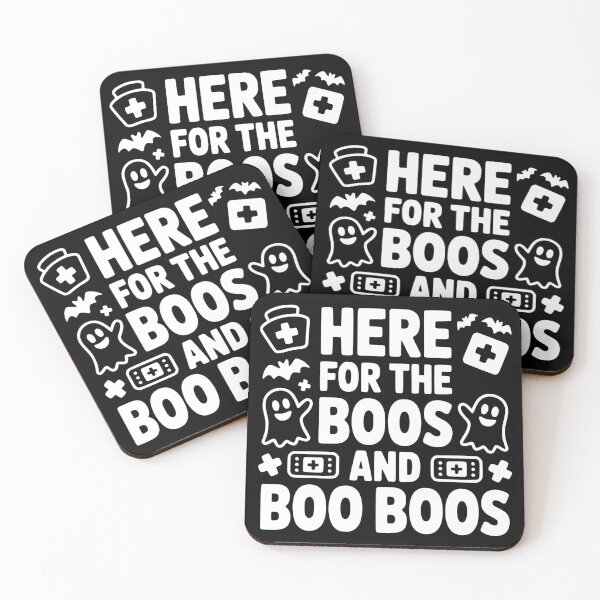 Item preview, Here For The Boos And Boo Boos designed and sold by theartfulaspie.
