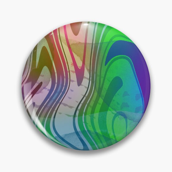 Item preview, Colorful Fluid Art Abstract Waves designed and sold by SweetLilith.