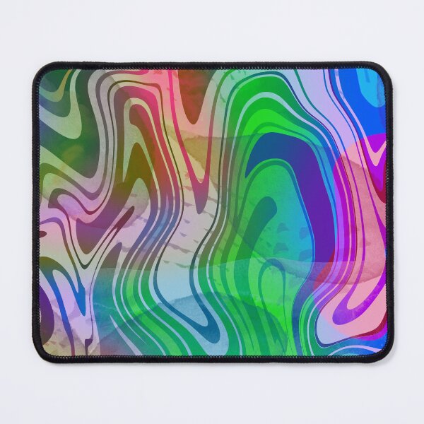 Item preview, Colorful Fluid Art Abstract Waves designed and sold by SweetLilith.