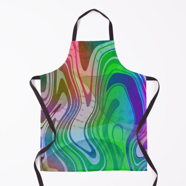 Item preview, Colorful Fluid Art Abstract Waves designed and sold by SweetLilith.