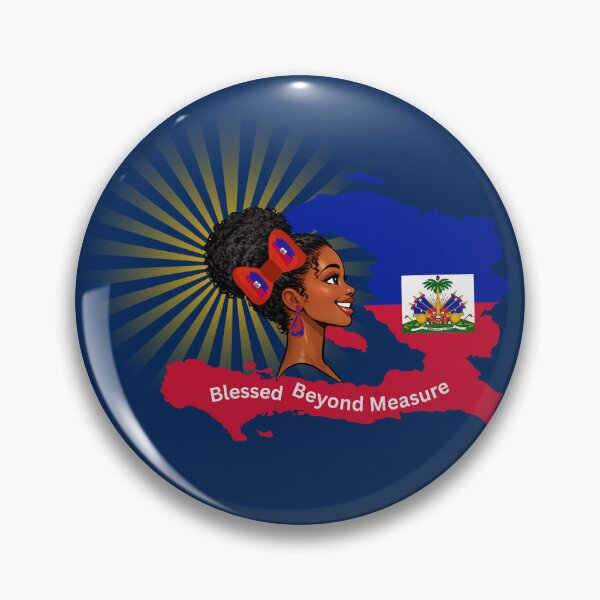 Item preview, Haitian Faith Throw Pillow – Haitian Flag Design designed and sold by JCozycorner.