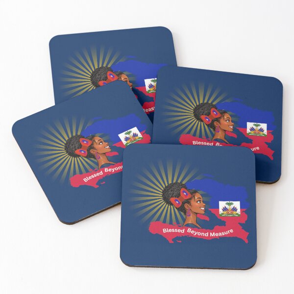 Item preview, Haitian Faith Throw Pillow – Haitian Flag Design designed and sold by JCozycorner.