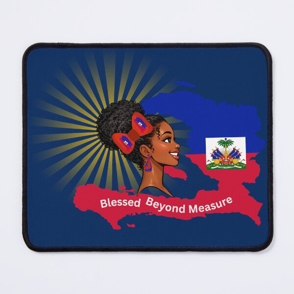 Item preview, Haitian Faith Throw Pillow – Haitian Flag Design designed and sold by JCozycorner.