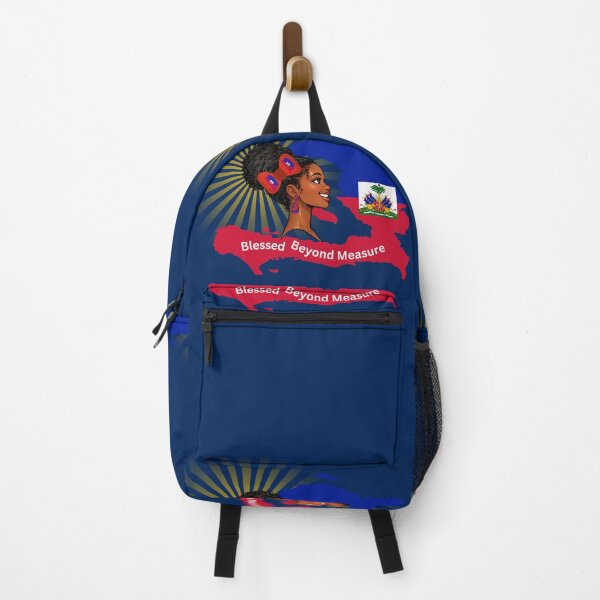 Item preview, Haitian Faith Throw Pillow – Haitian Flag Design designed and sold by JCozycorner.