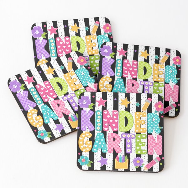 Item preview, Striped Kinder Garten Teacher Back To School Checkered  designed and sold by VGAfanatic.