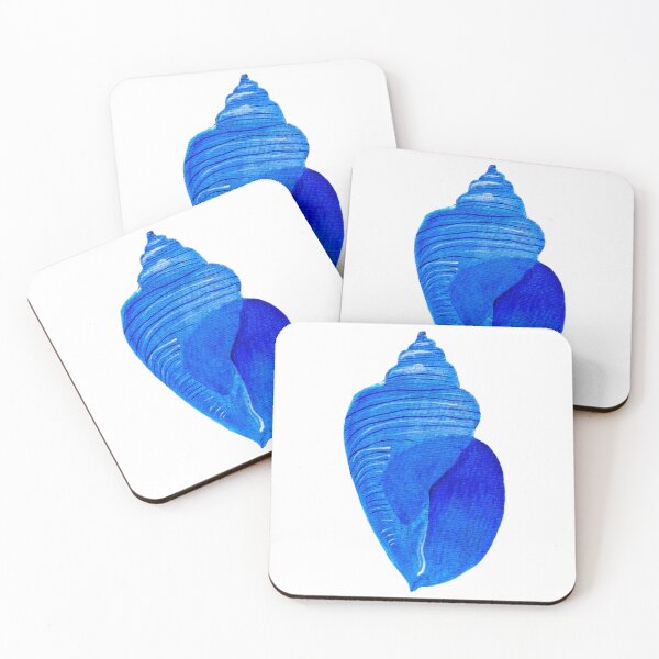 Item preview, Watercolor Whelk Shell designed and sold by crystallinesoup.